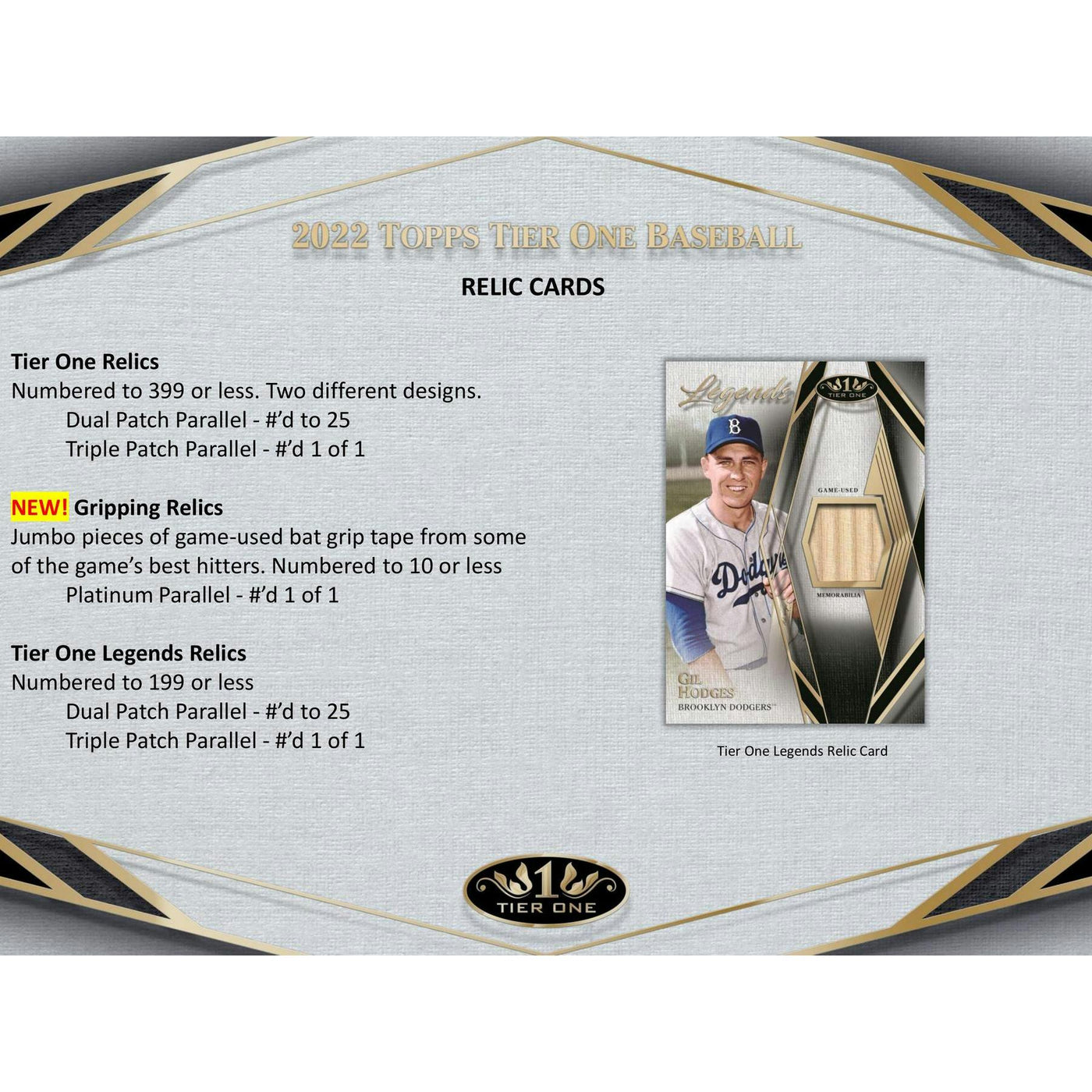 2022 Topps Tier One Baseball Hobby Box