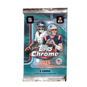 2025 Topps Chrome Football Blaster Pack