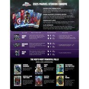 2025 Topps Marvel Studios Chrome Hobby Box