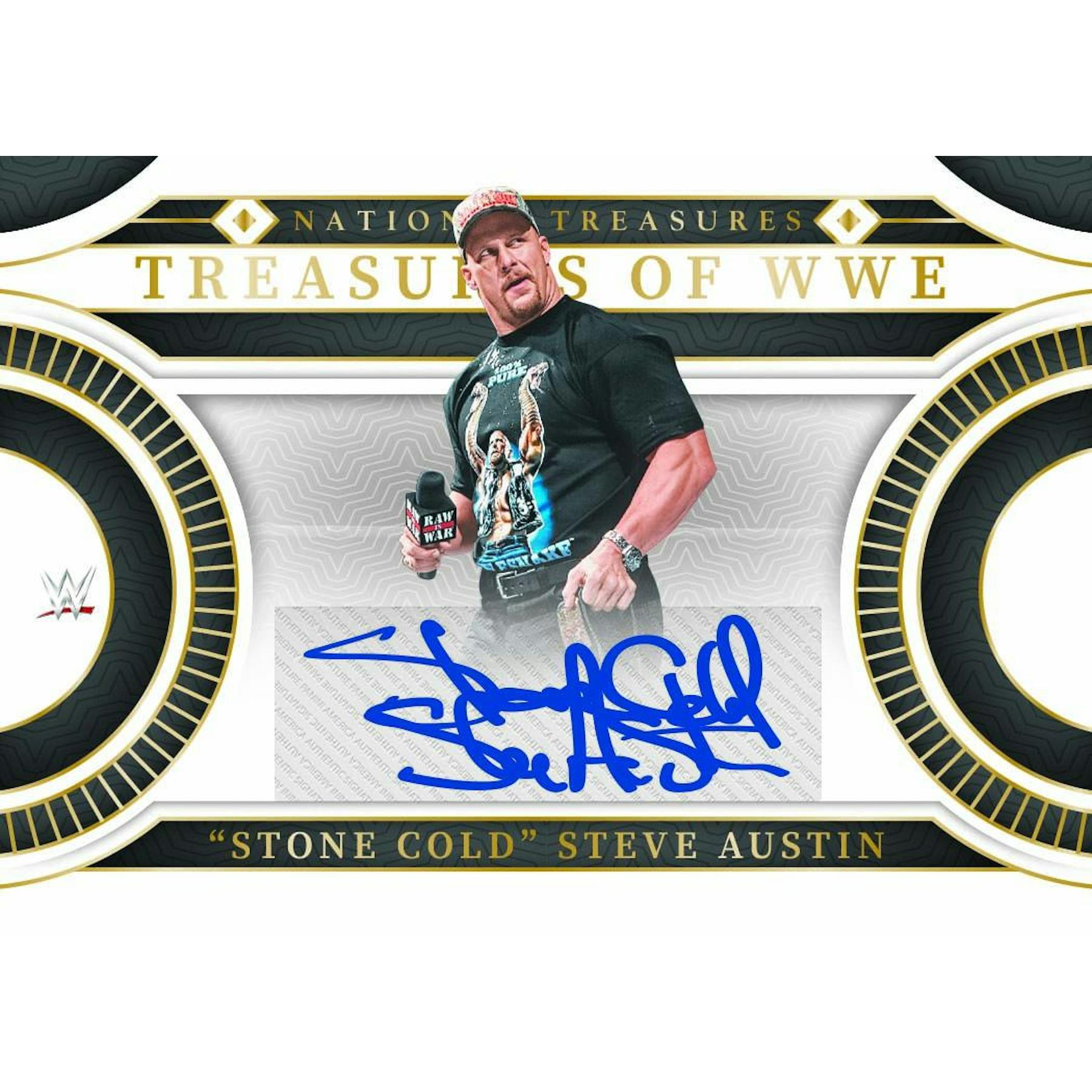 2024 Panini National Treasures WWE Wrestling Hobby 4-Box Case