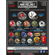 2021 TriStar Hidden Treasures Autographed Mini Helmet Platinum Edition Football Hobby Box (Reed Buy)