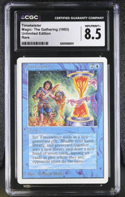 Magic the Gathering Unlimited Timetwister CGC 8.5 NEAR MINT NM