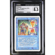 Magic the Gathering Unlimited Timetwister CGC 8.5 NEAR MINT NM