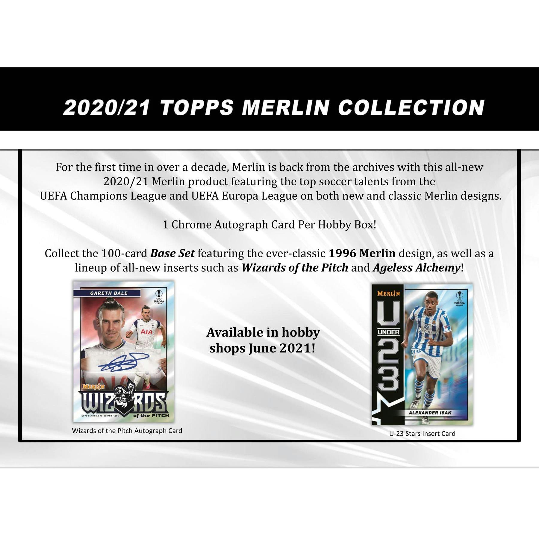 2020/21 Topps Merlin Chrome Soccer Hobby Box