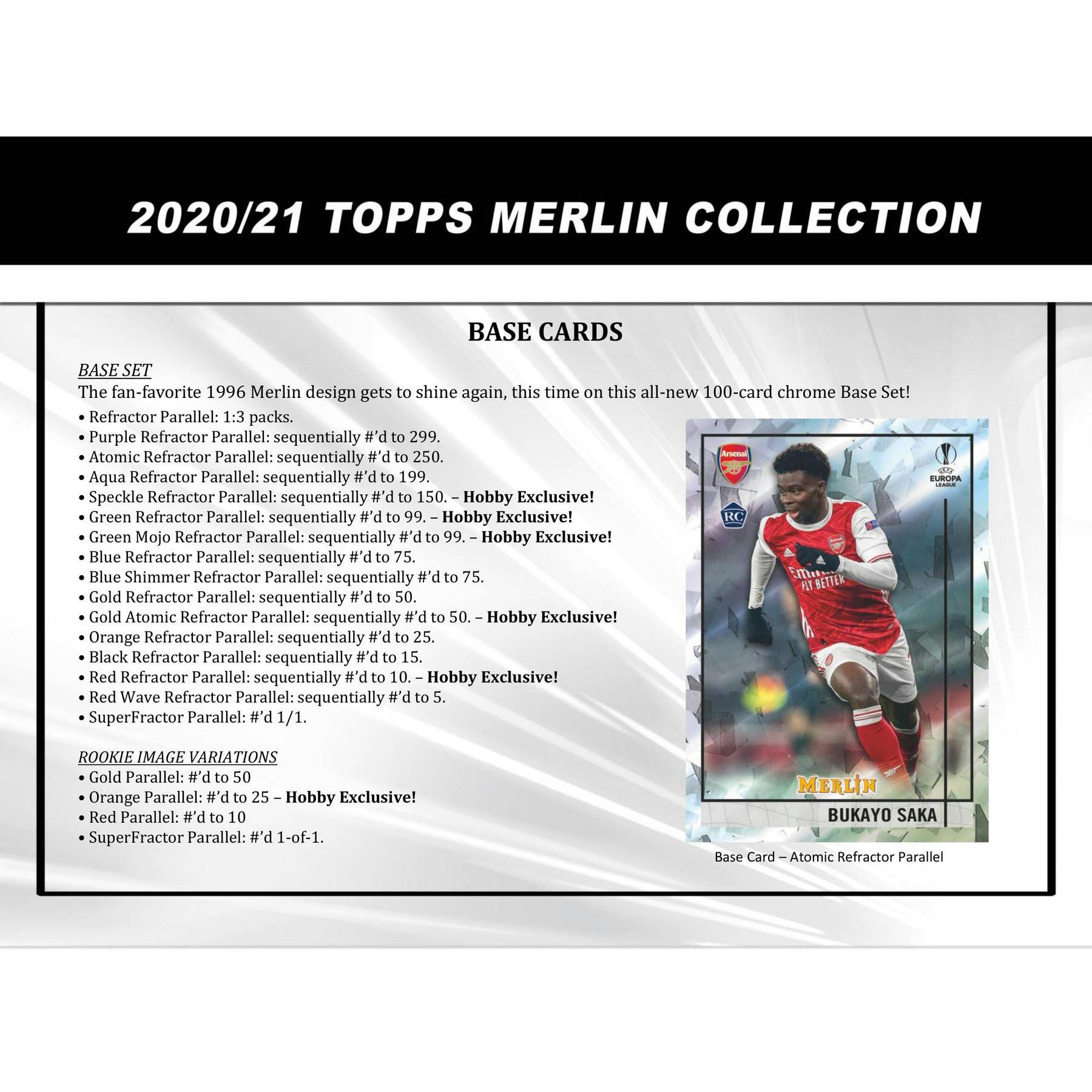 2020/21 Topps Merlin Chrome Soccer Hobby Box