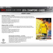 2020/21 Topps UEFA Stadium Club Chrome Soccer Hobby Box