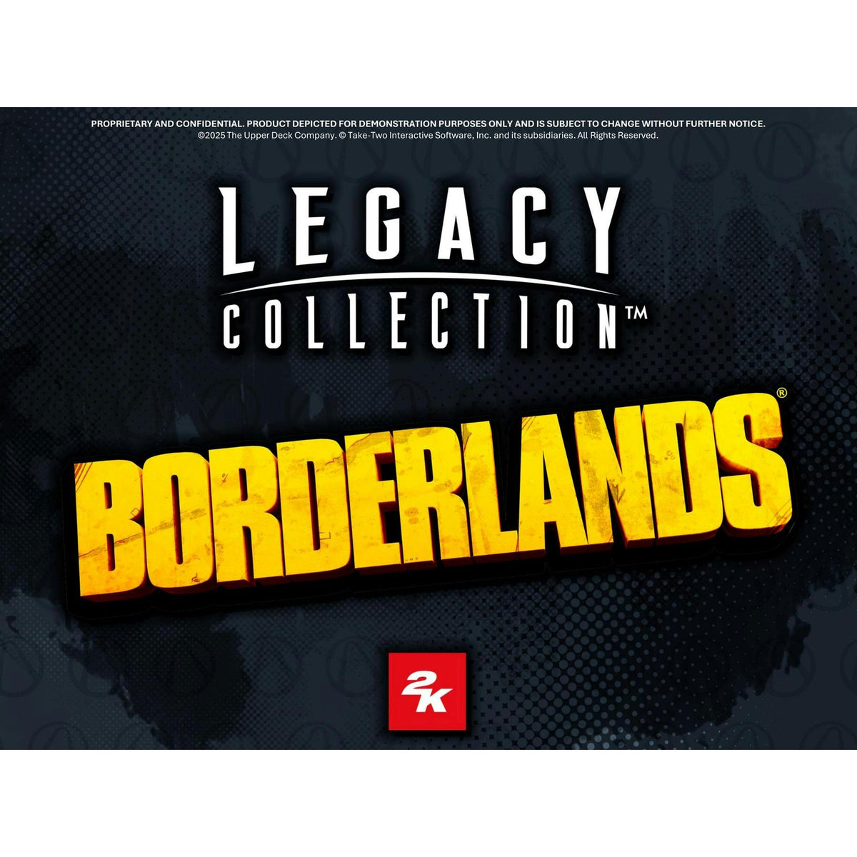 2025 Upper Deck Borderlands: Legacy Collection Trading Cards Hobby 12-Box Case (Presell)