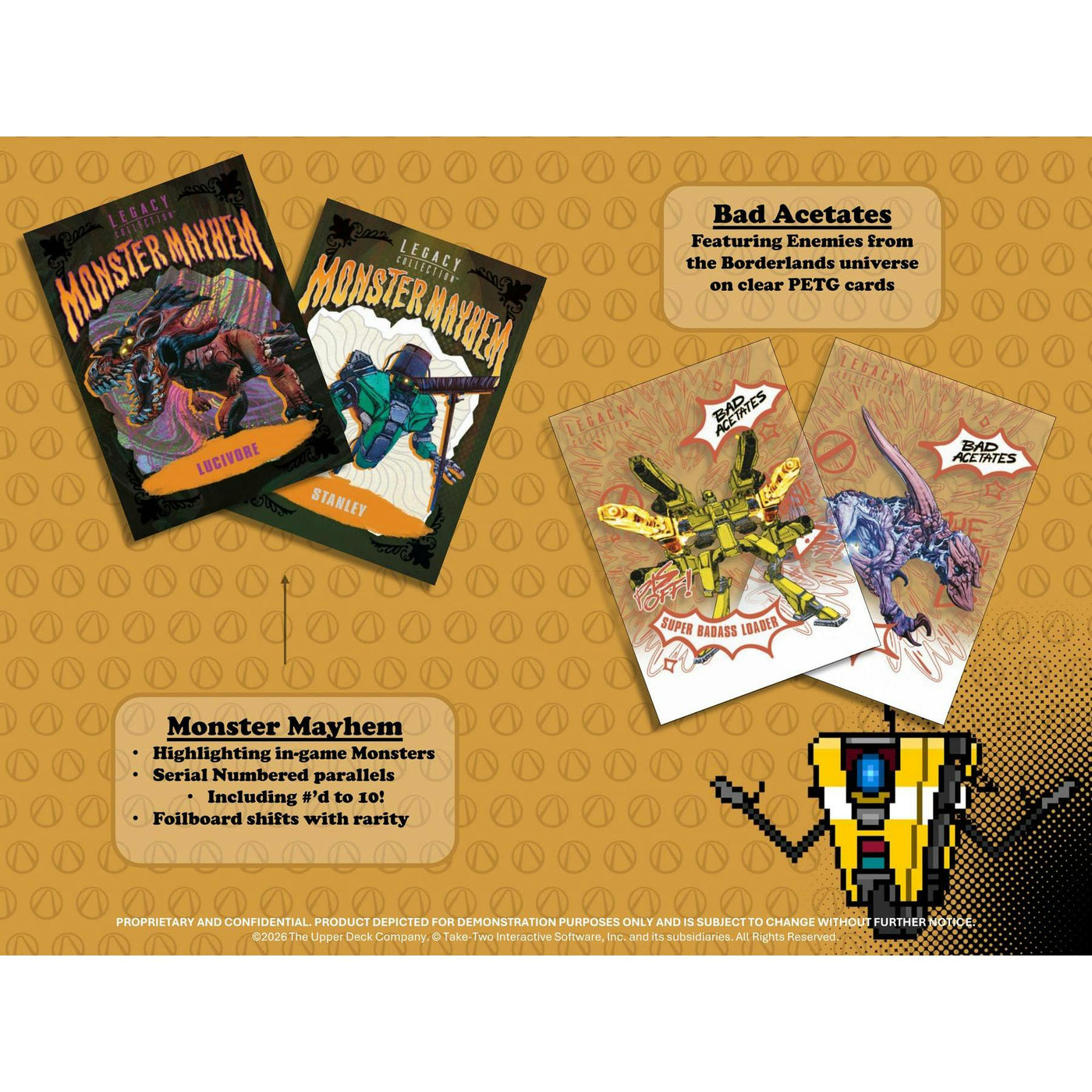 2025 Upper Deck Borderlands: Legacy Collection Trading Cards Hobby Box (Presell)