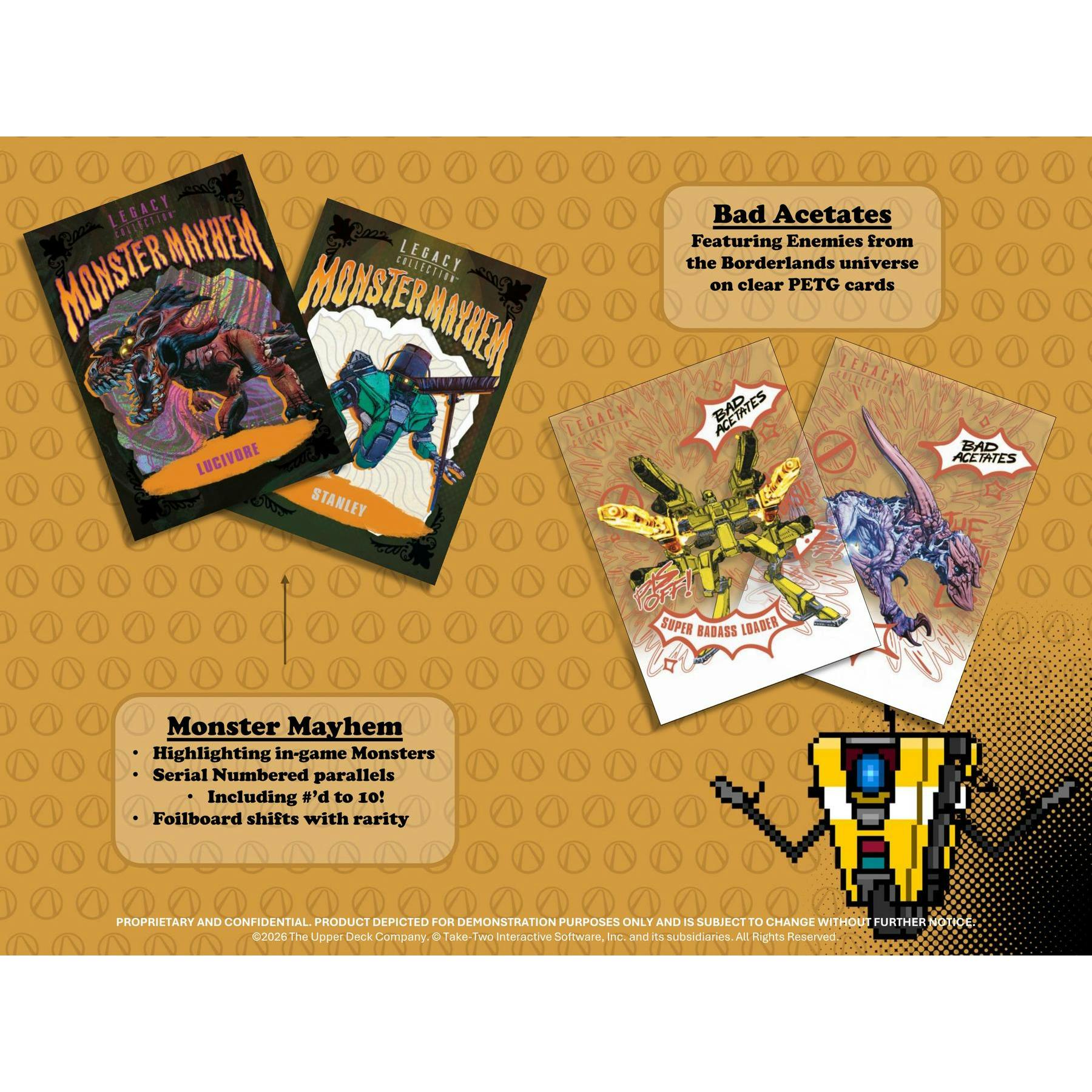 2025 Upper Deck Borderlands: Legacy Collection Trading Cards Hobby Box (Presell)