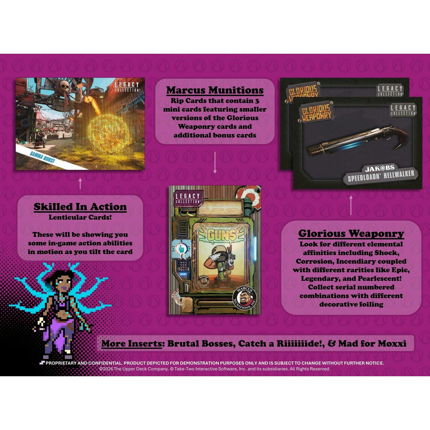 2025 Upper Deck Borderlands: Legacy Collection Trading Cards Hobby 12-Box Case (Presell)