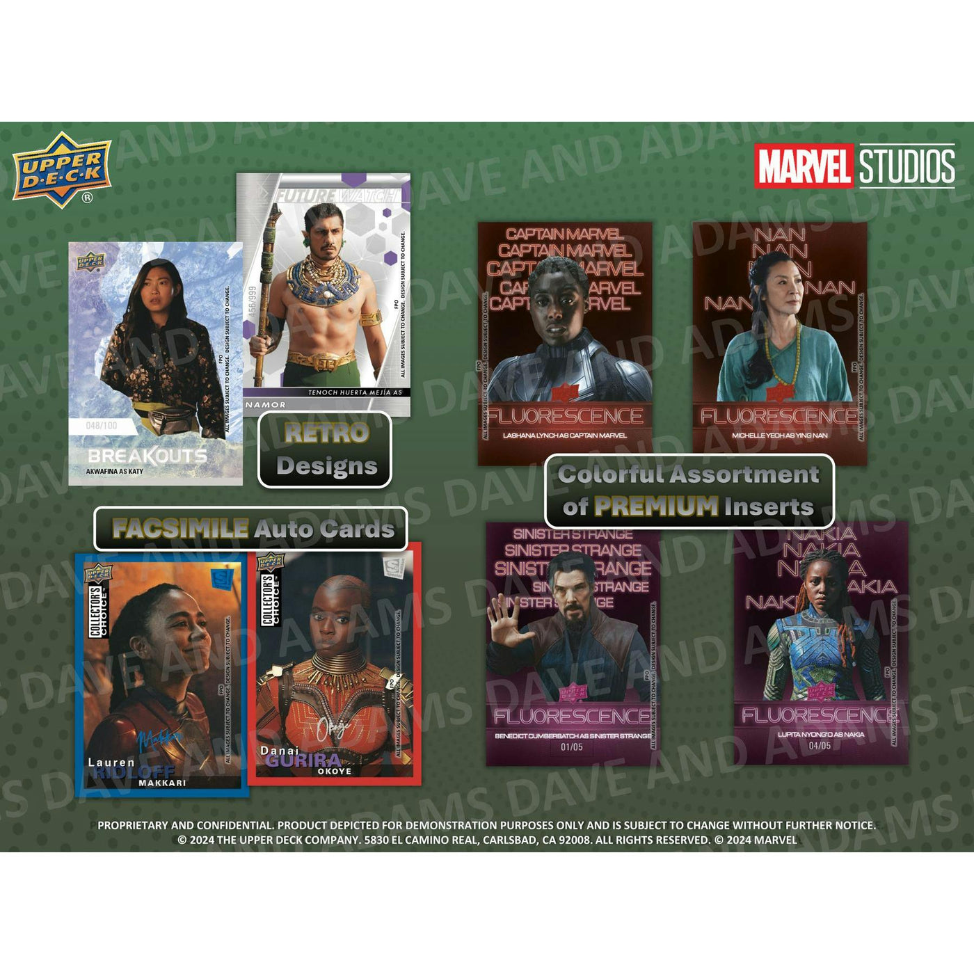 2024 Upper Deck Marvel Studios Series 2 Cinematic Trading Cards Hobby 6-Box Case
