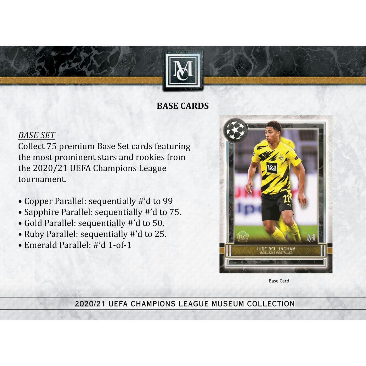 2020/21 Topps UEFA Champions League Museum Collection Soccer Hobby 12-Box Case