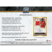 2020/21 Topps UEFA Champions League Museum Collection Soccer Hobby 12-Box Case