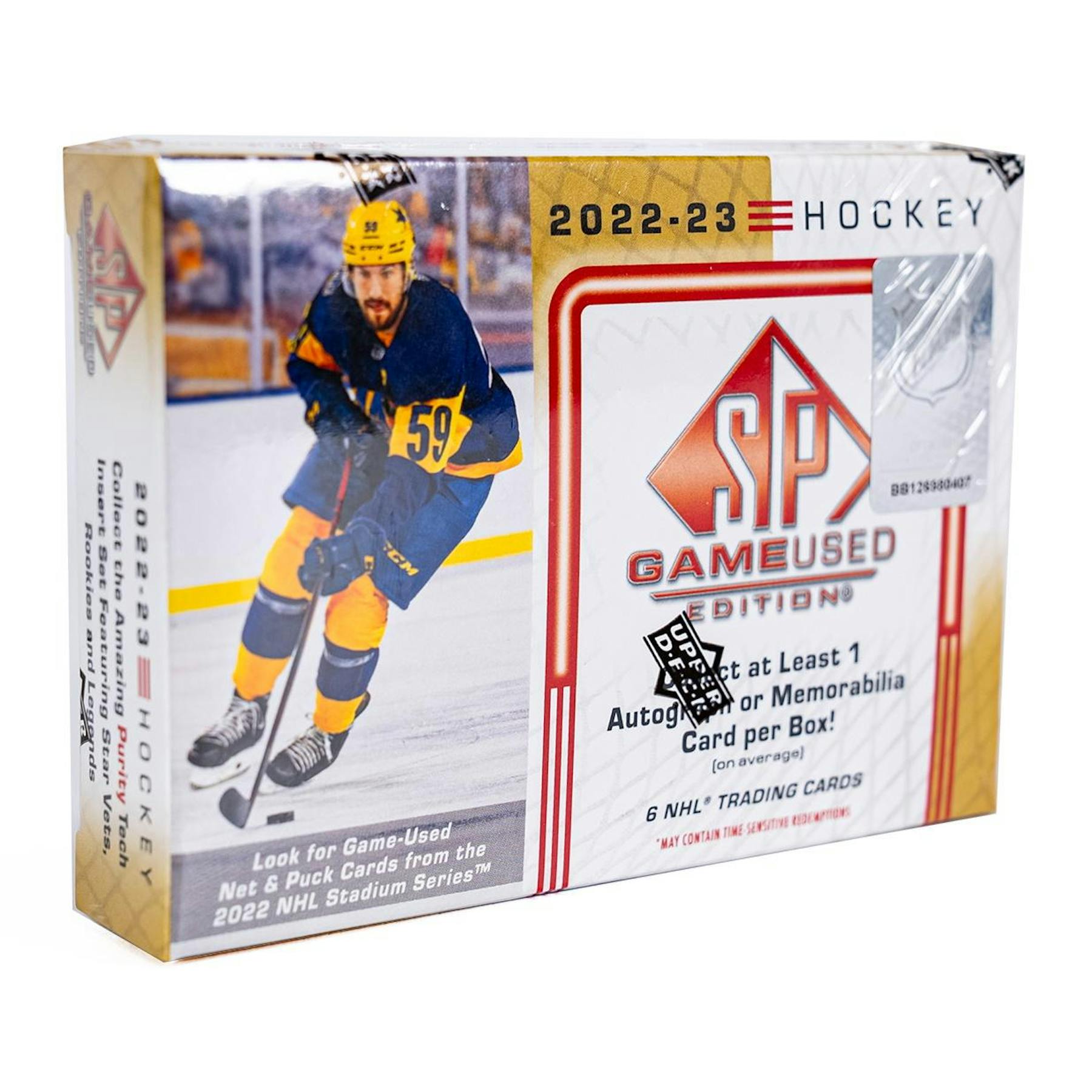 2022/23 Upper Deck SP Game Used Hockey Hobby Box