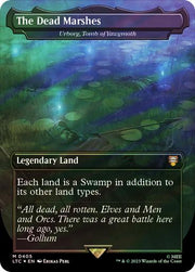 Magic the Gathering LOTR SURGE FOIL The Dead Marshes Urborg, Tomb of Yawgmoth NEAR MINT NM