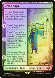 Magic the Gathering Modern Horizons 2 FOIL Urza's Saga LIGHTLY PLAYED LP