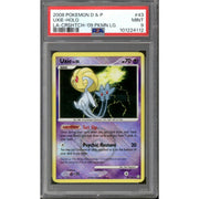 Pokemon Legends Awakened League Promo Cross-Hatch Reverse Holo Foil Uxie 43/146 PSA 9