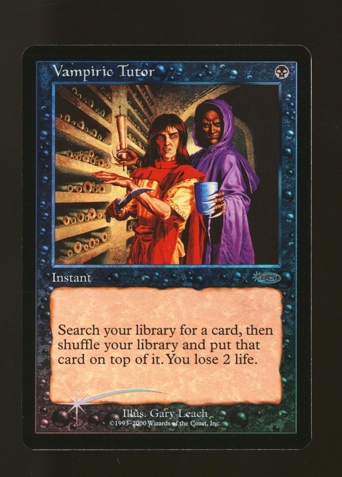 Magic the Gathering Judge Promo FOIL Vampiric Tutor DCI NEAR MINT NM