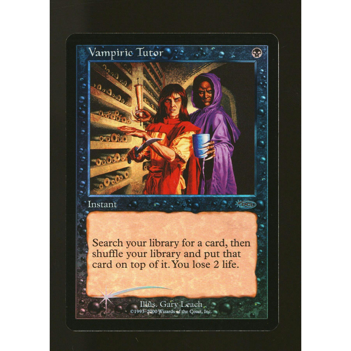 Magic the Gathering Judge Promo FOIL Vampiric Tutor DCI NEAR MINT NM
