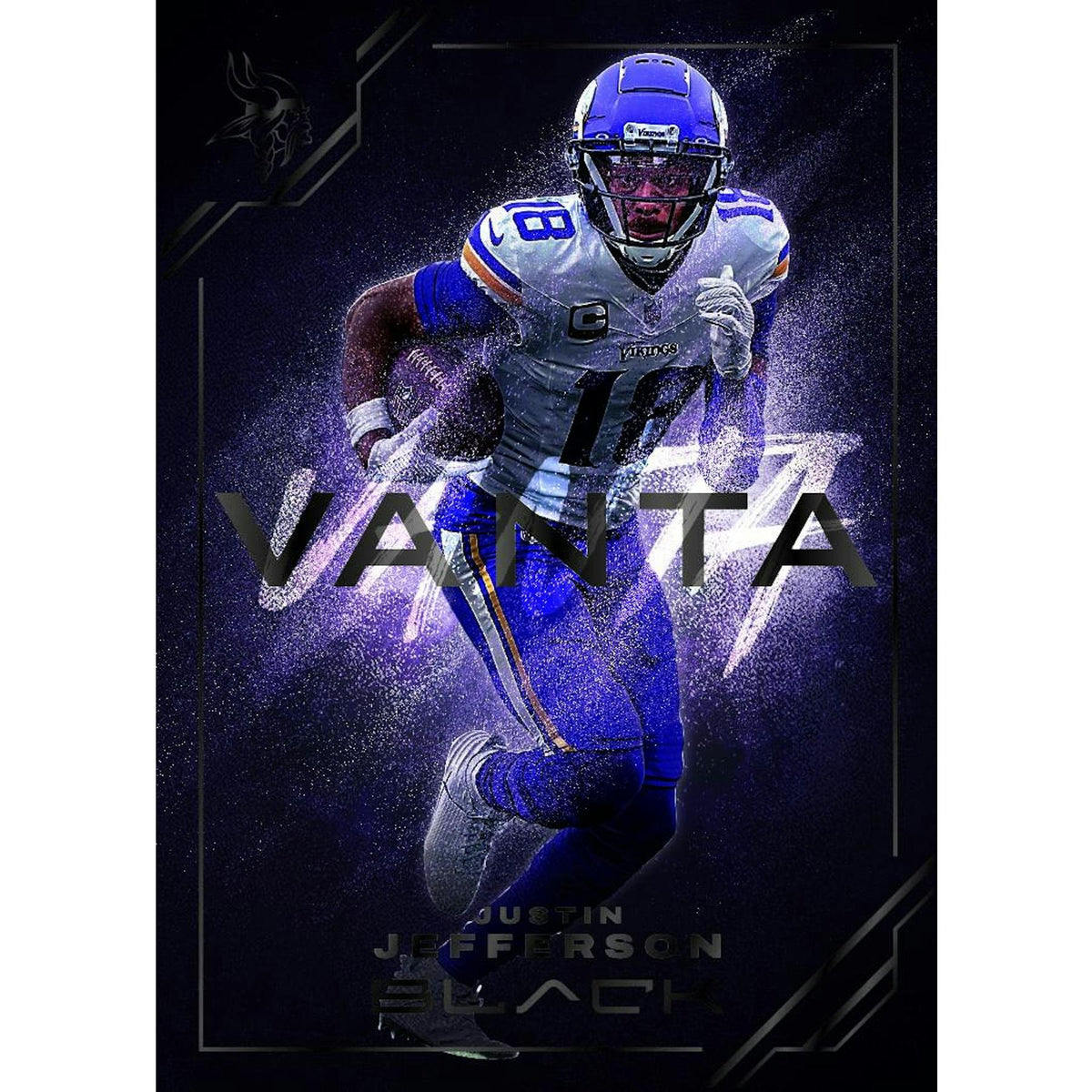 2025 Panini Black Football Hobby 12-Box Case