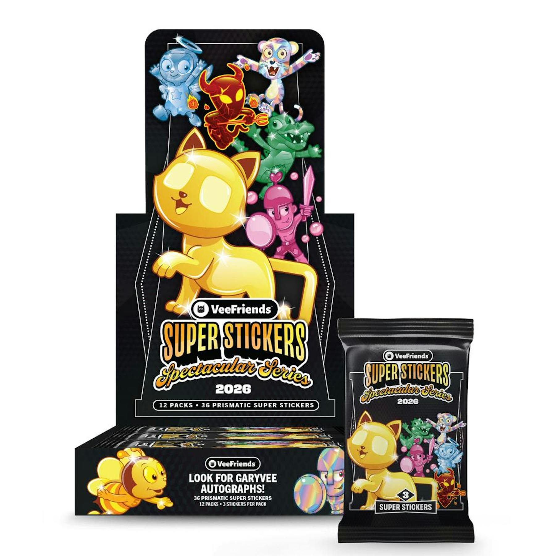 2026 VeeFriends Super Stickers Spectacular Series 12-Box Case