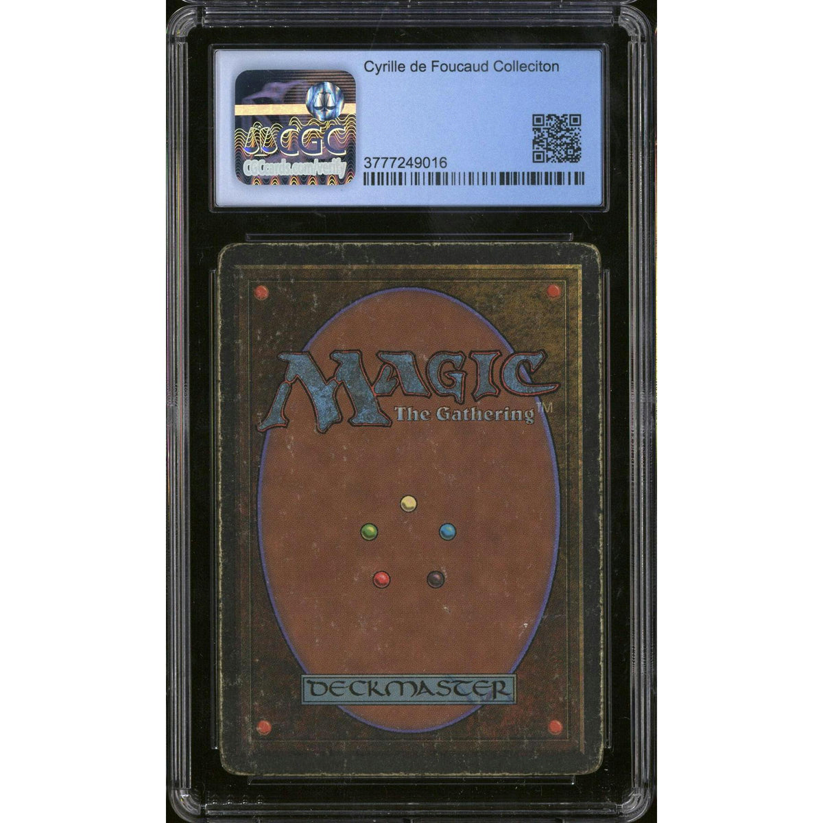 Magic the Gathering Beta Volcanic Island CGC 3.5 Pedigree MP HP #16