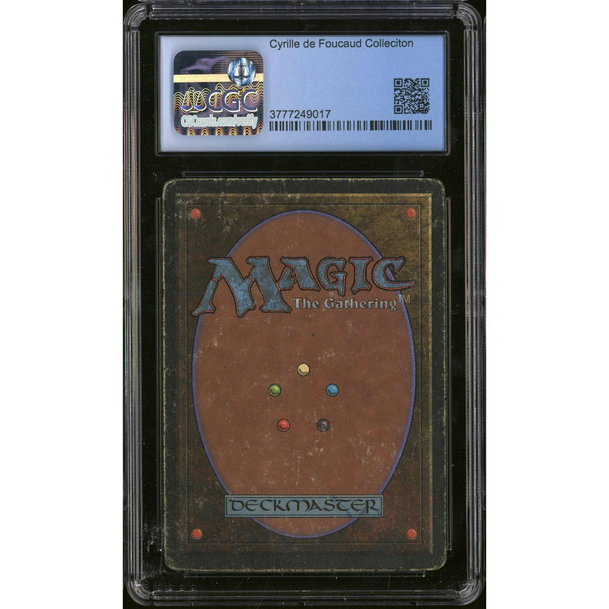 Magic the Gathering Beta Volcanic Island CGC 3.5 Pedigree MP HP #17
