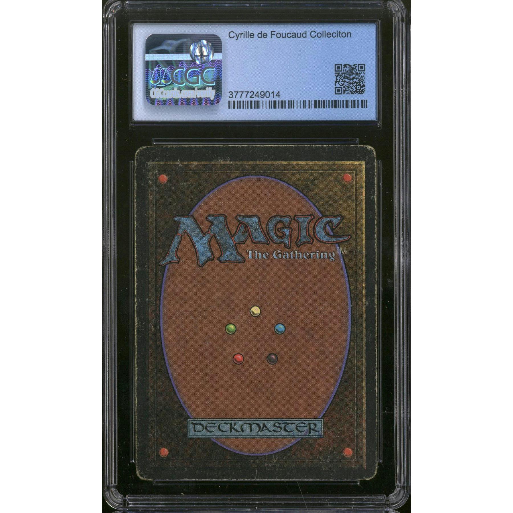 Magic the Gathering Beta Time Walk CGC 3.5 Pedigree MODERATELY HEAVILY PLAYED MP HP