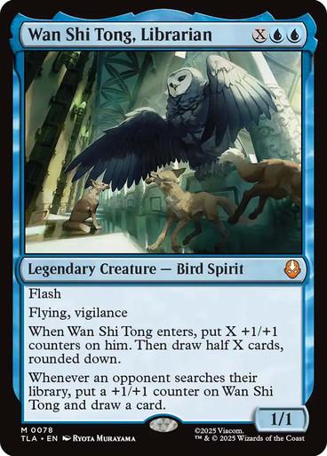 Magic the Gathering Avatar the Last Airbender Wan Shi Tong, Librarian NEAR MINT NM