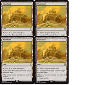 Magic the Gathering Eternal Masters PLAYSET 4x Wasteland x4 NEAR MINT NM
