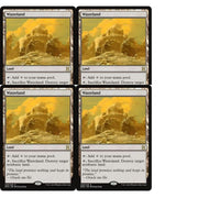 Magic the Gathering Eternal Masters PLAYSET 4x Wasteland x4 NEAR MINT NM