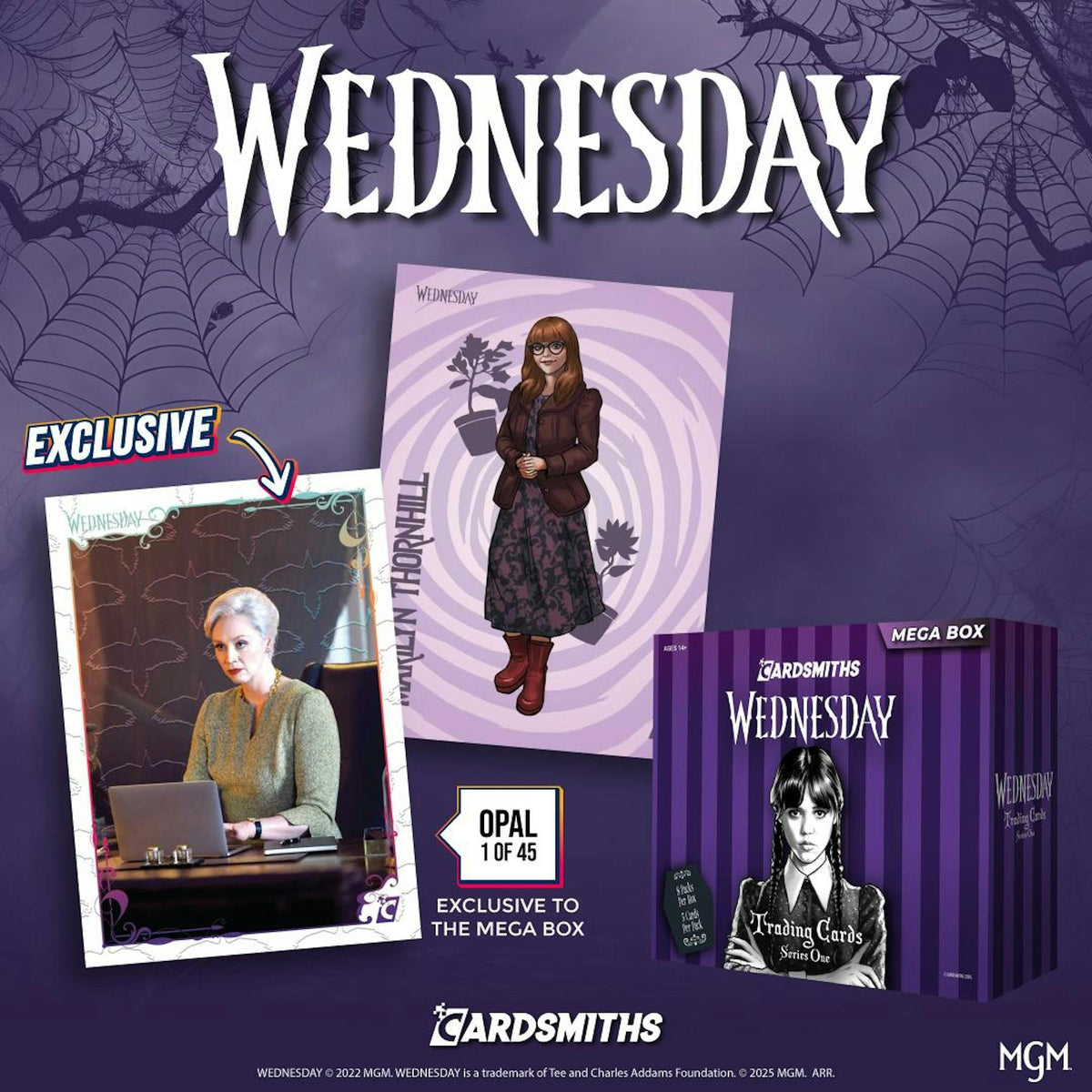 2025 Cardsmiths Wednesday Series 1 Mega Box (Presell)