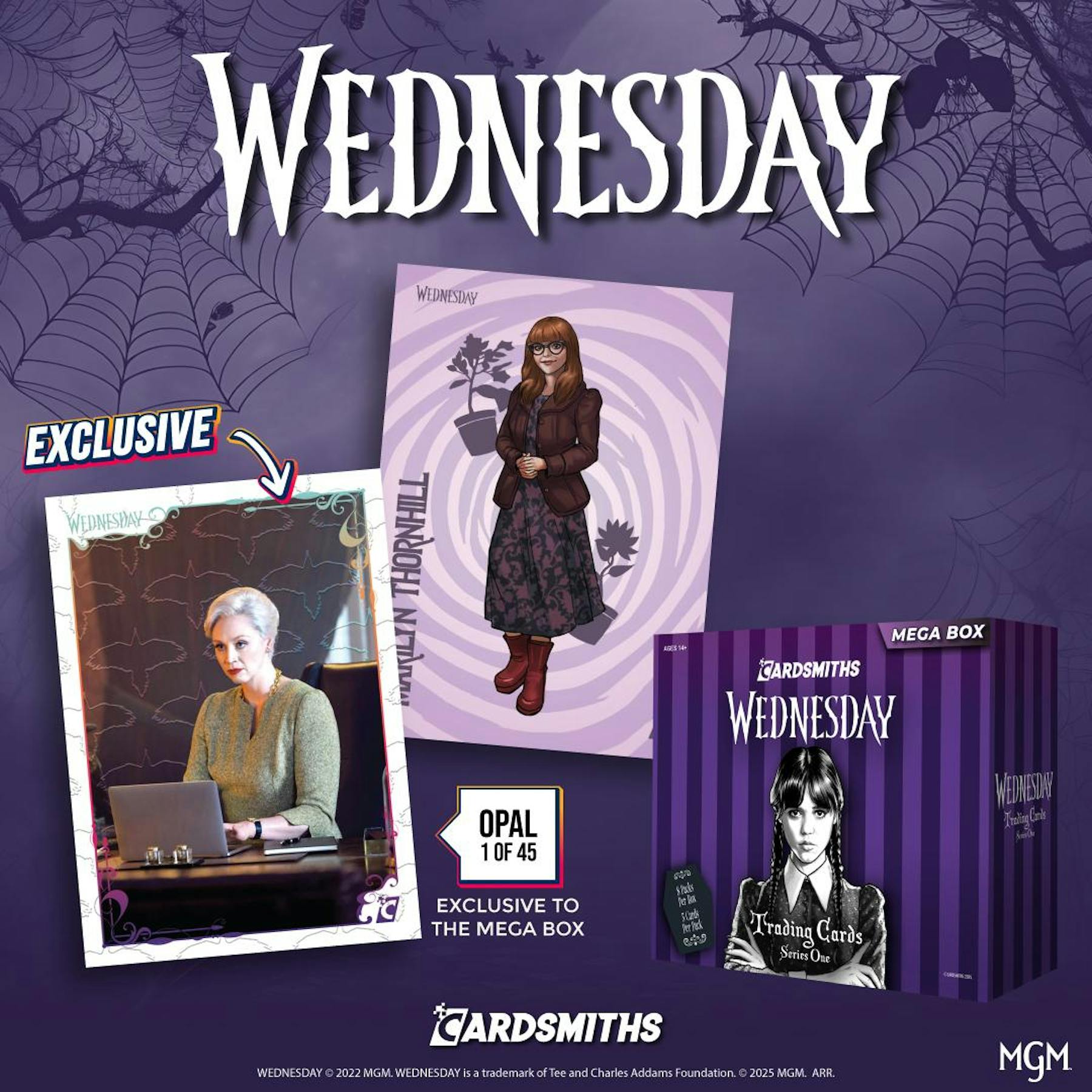 2025 Cardsmiths Wednesday Series 1 Mega Box (Presell)