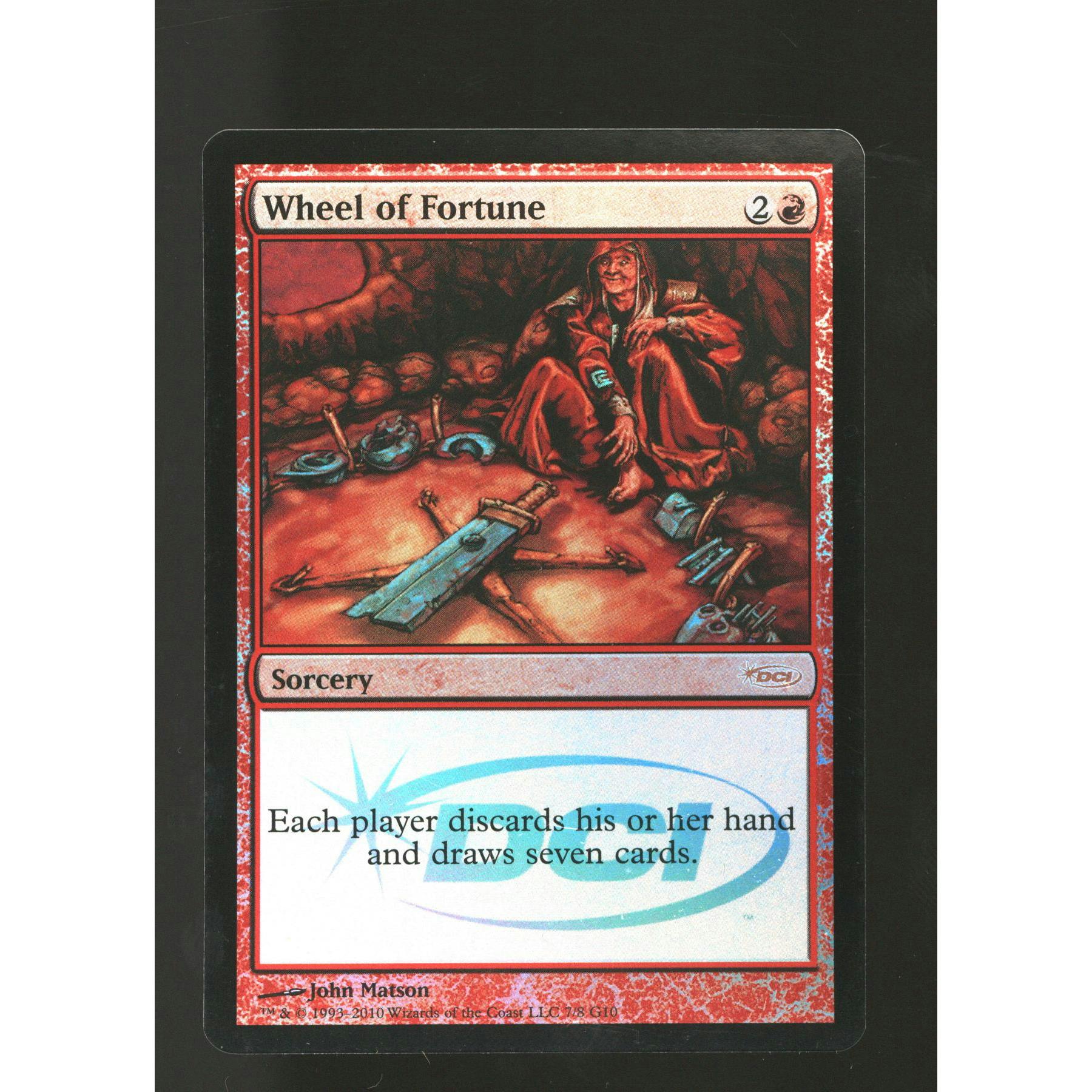 Magic the Gathering Judge Promo FOIL Wheel of Fortune LIGHTLY PLAYED LP *272