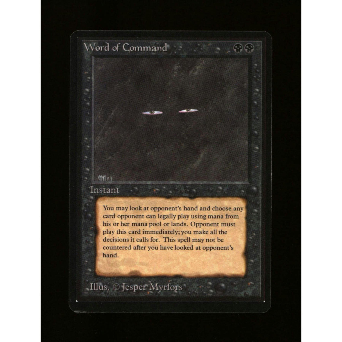 Word of Command (Near Mint)