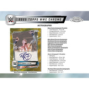 2025 Topps Chrome WWE Wrestling Blaster Box