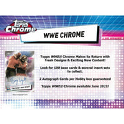 2021 Topps WWE Chrome Wrestling Hobby Box (Reed Buy)