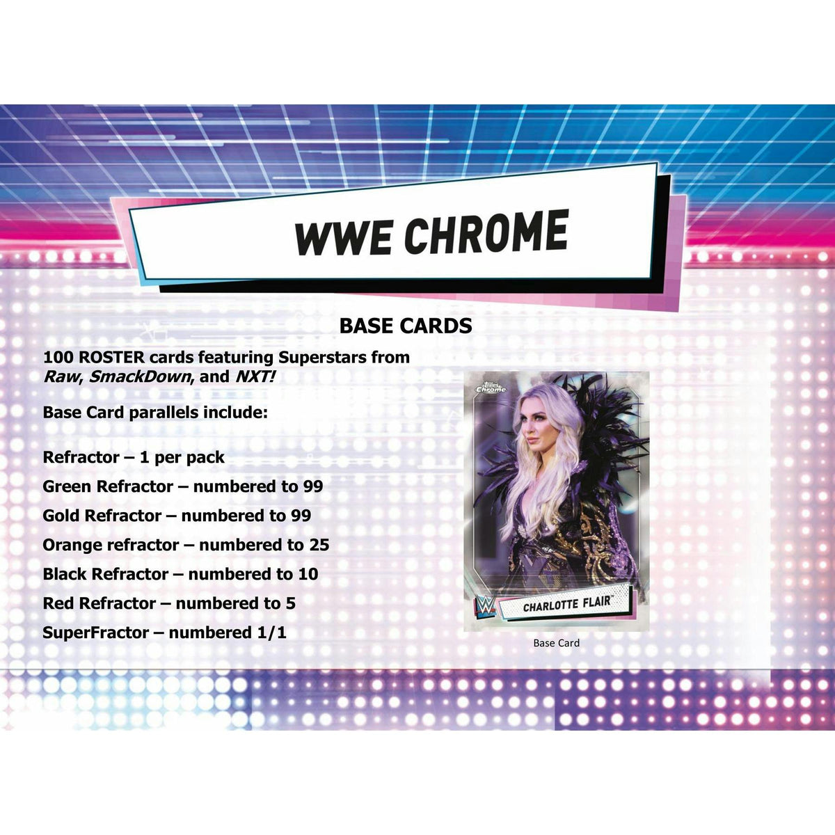 2021 Topps WWE Chrome Wrestling Hobby Box (Reed Buy)