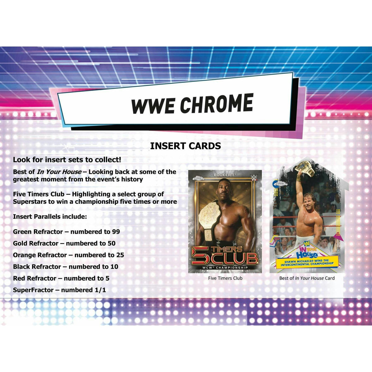 2021 Topps WWE Chrome Wrestling Hobby Box (Reed Buy)