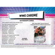 2021 Topps WWE Chrome Wrestling Hobby Box (Reed Buy)