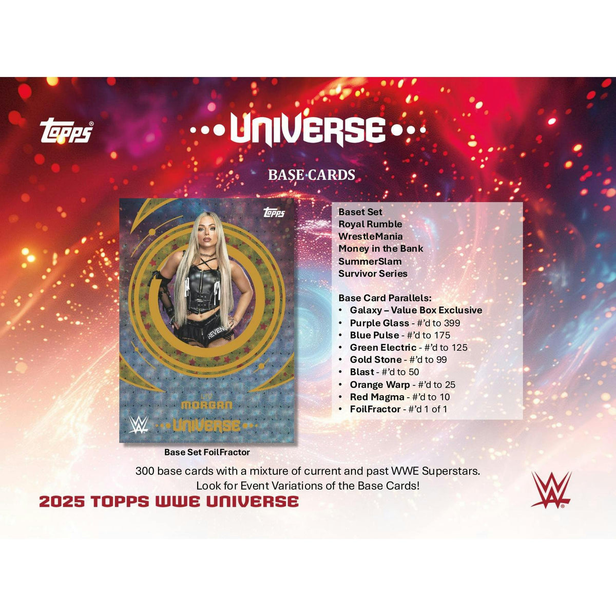 2025 Topps WWE Universe Wrestling Blaster 40-Box Case