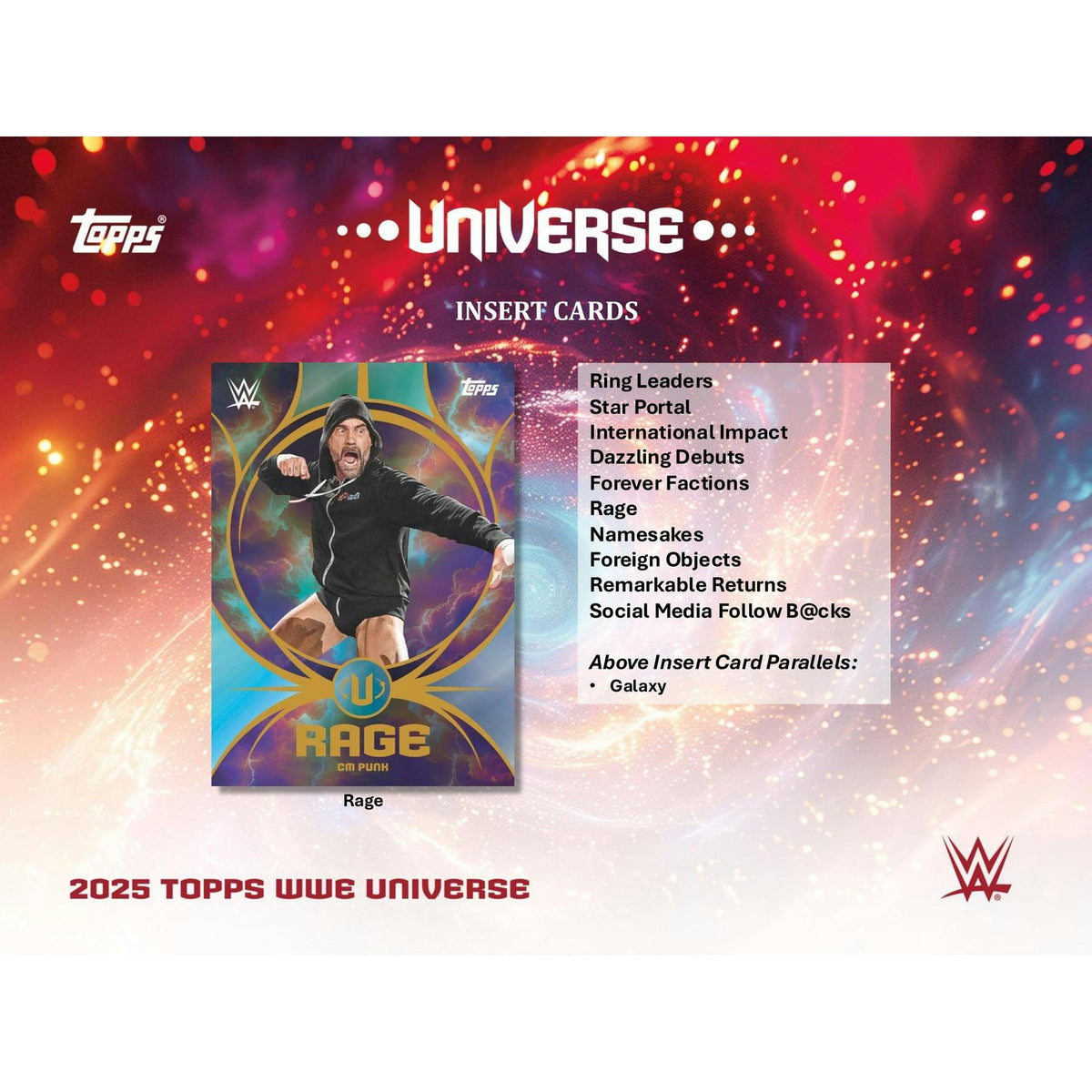 2025 Topps WWE Universe Wrestling Blaster Box