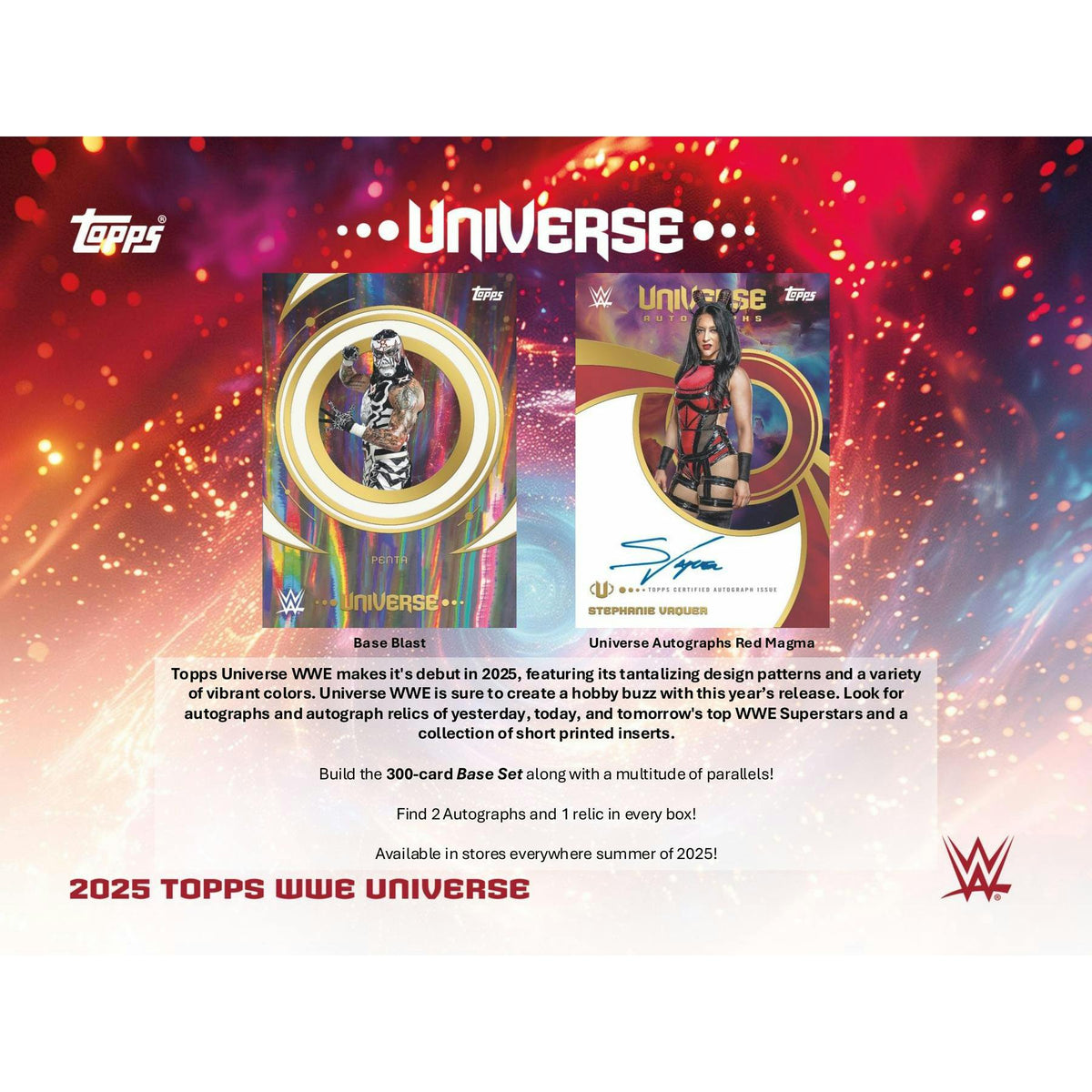 2025 Topps WWE Universe Wrestling Hobby Pack