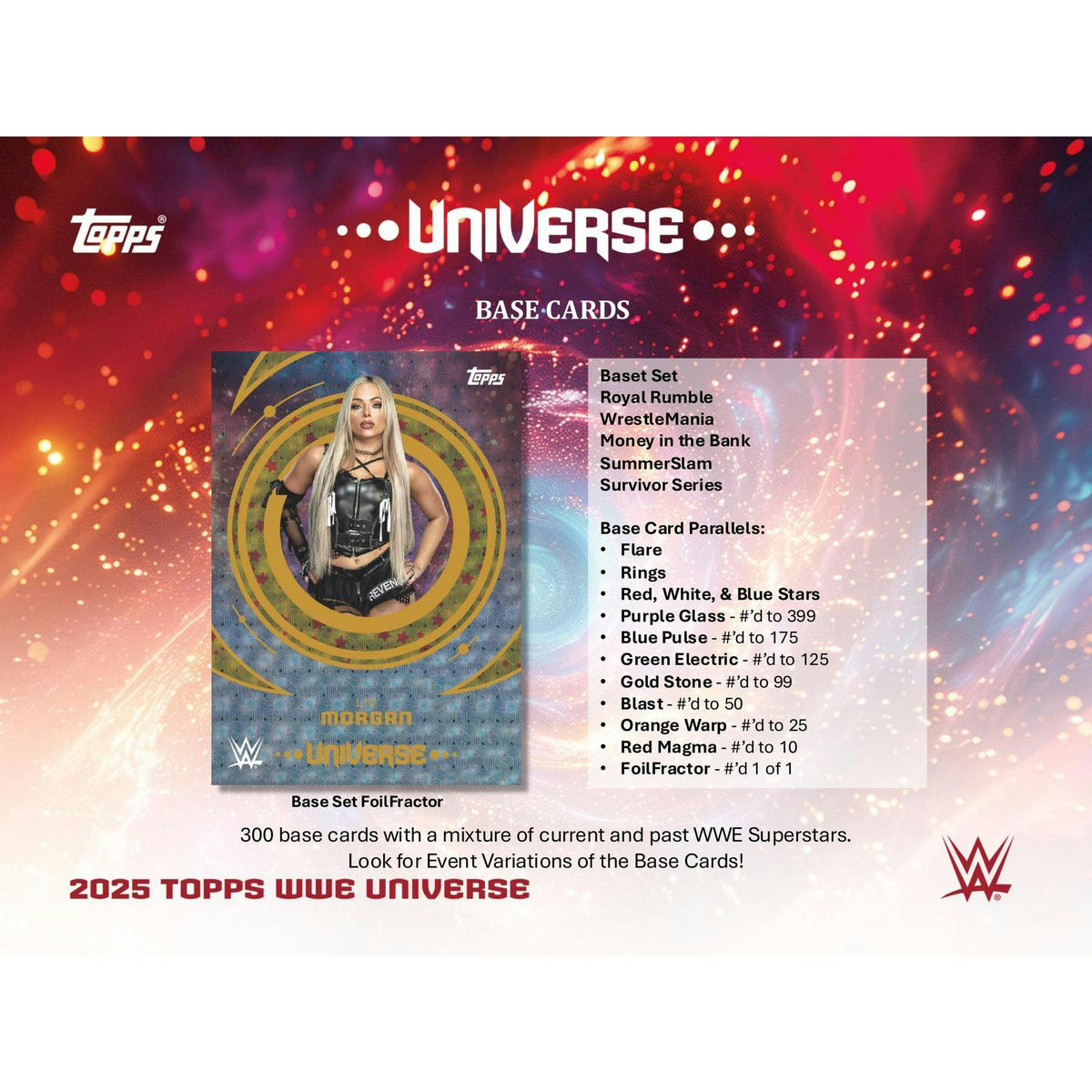2025 Topps WWE Universe Wrestling Hobby Pack