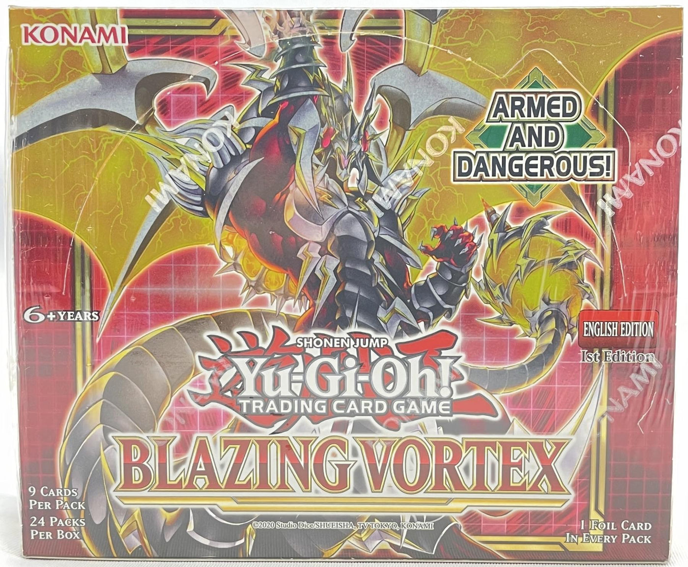 Yu-Gi-Oh Blazing Vortex Booster Box