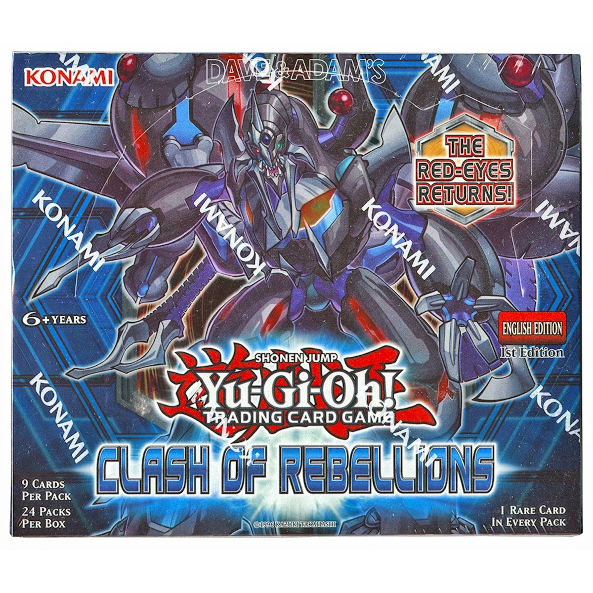 Yu-Gi-Oh Clash of Rebellions 1st Edition Booster Box