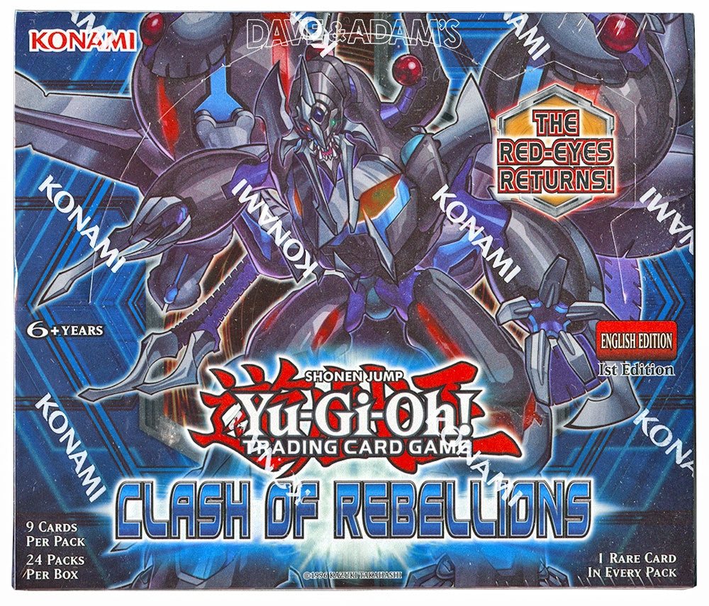 Yu-Gi-Oh Clash of Rebellions 1st Edition Booster Box