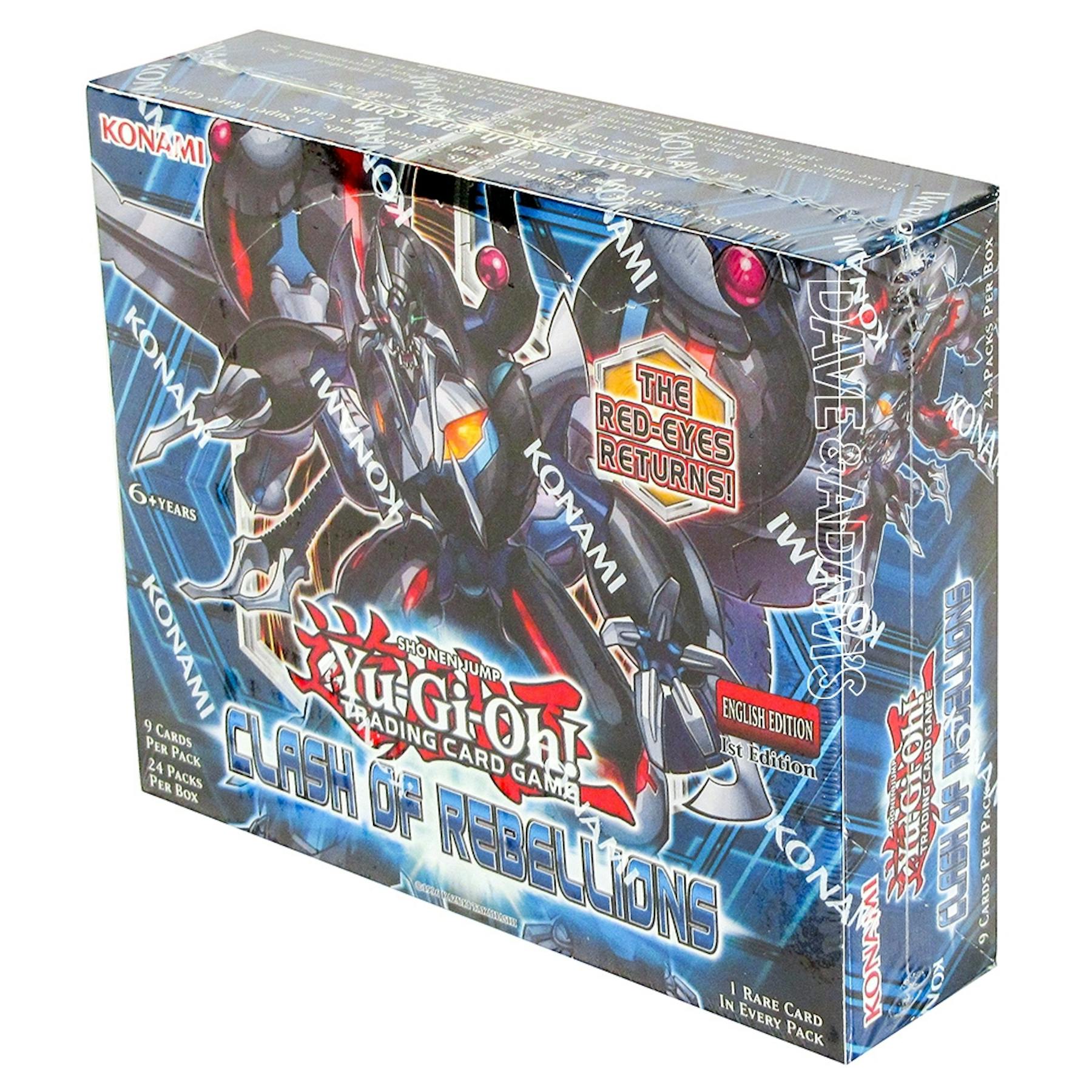 Yu-Gi-Oh Clash of Rebellions 1st Edition Booster Box