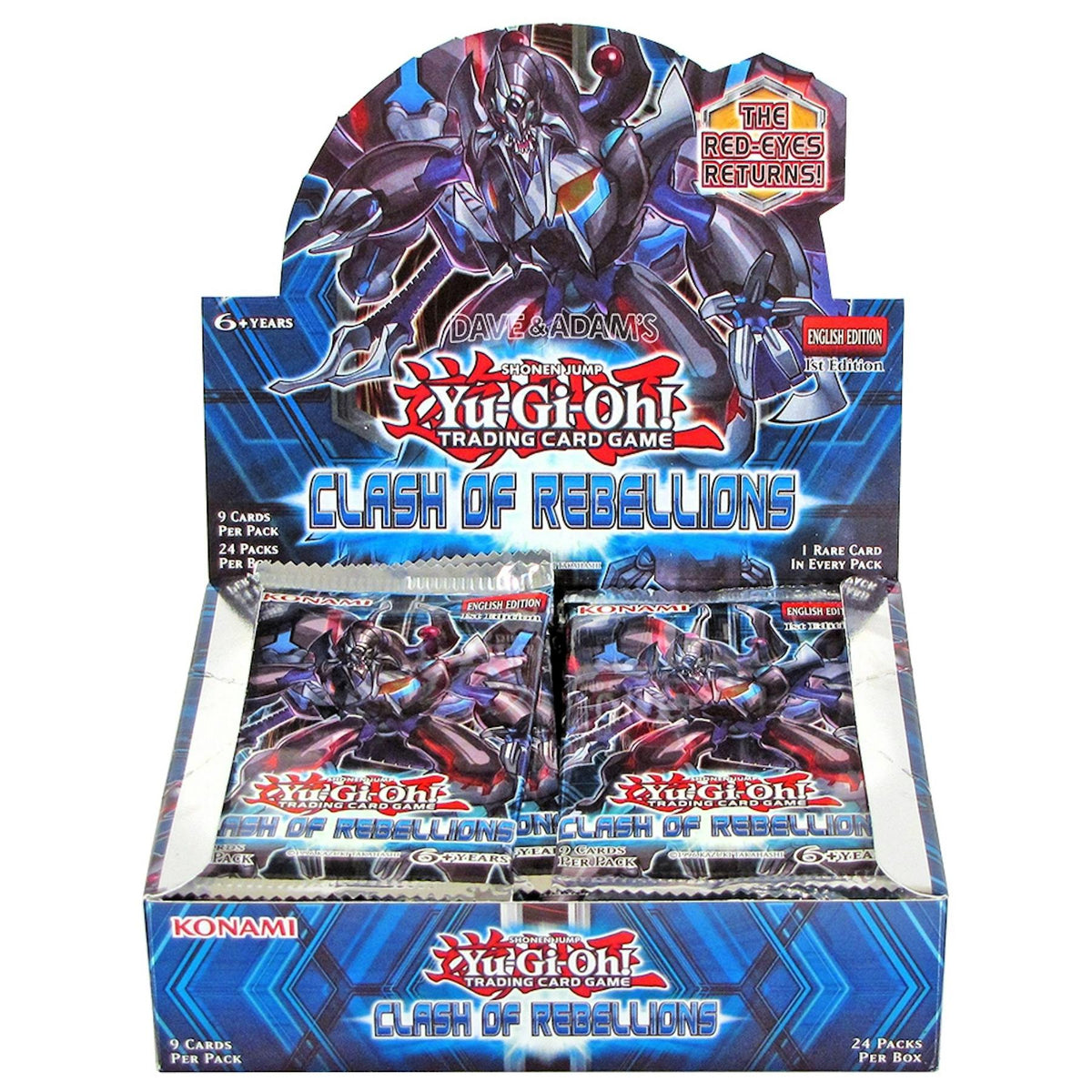 Yu-Gi-Oh Clash of Rebellions 1st Edition Booster Box