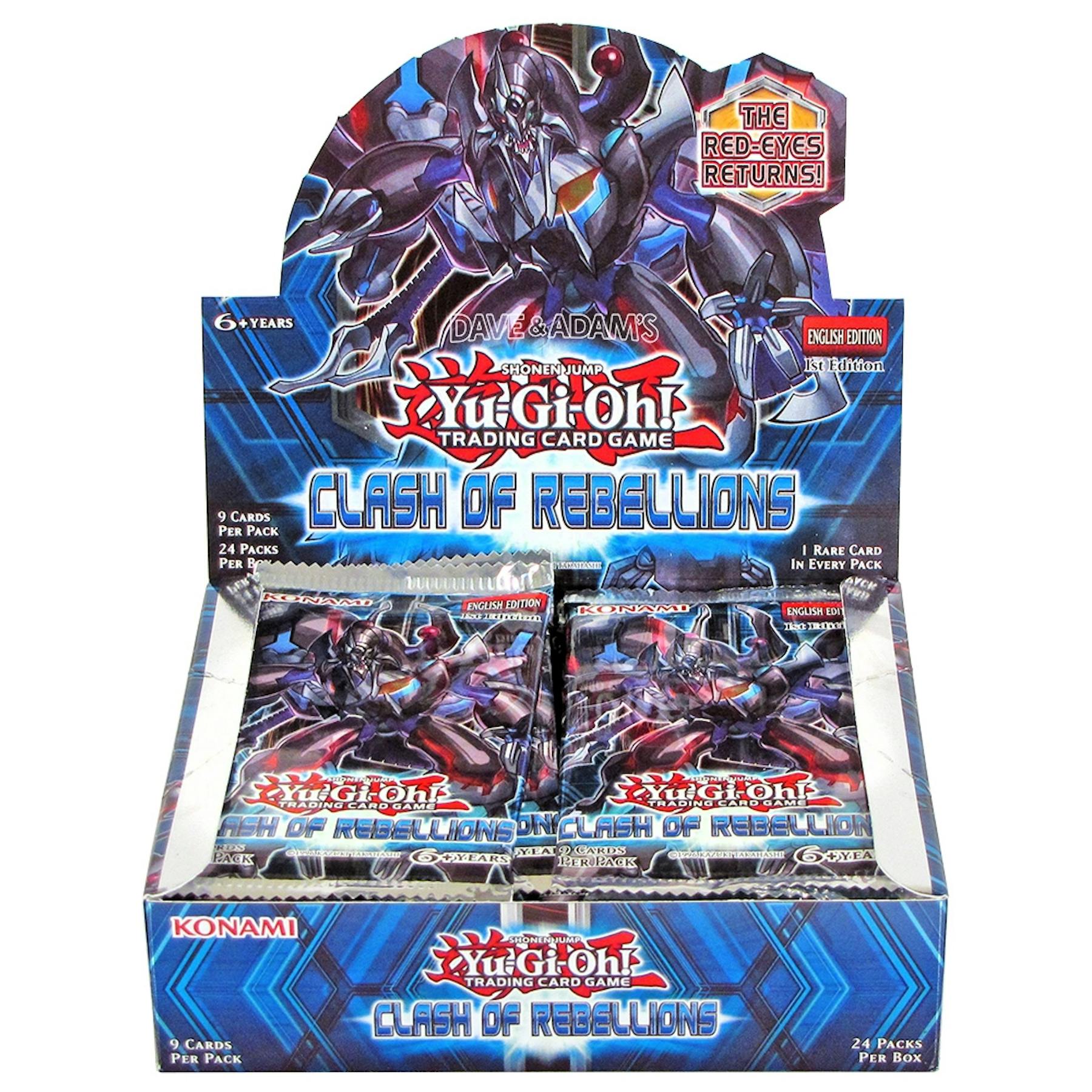 Yu-Gi-Oh Clash of Rebellions 1st Edition Booster Box
